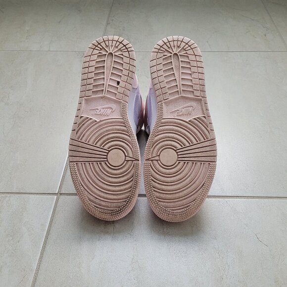 Nike Air Jordan 1 Mid GS Pink Wash Violet Frost Size 7Y/8.5W - Picture 12 of 12